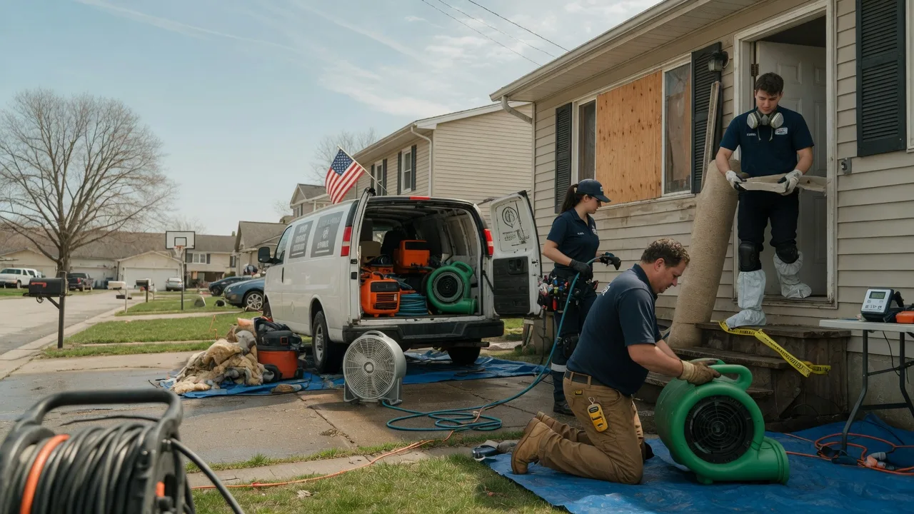 Water Damage Restoration in Caldwell, AR near me